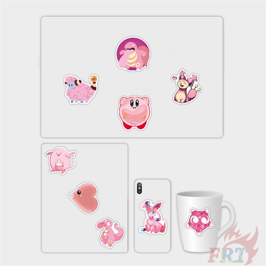 Bộ 50 Miếng Dán Hình Pokemon Go Series 01 Dễ Thương