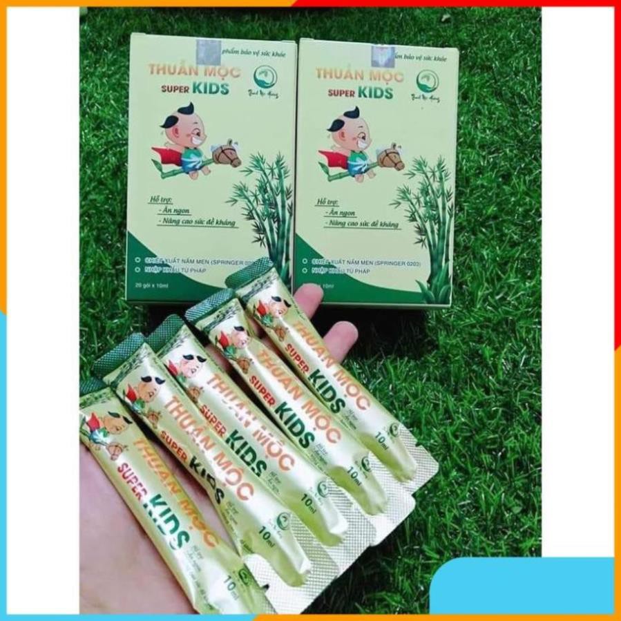 [Chính Hãng] Siro ăn ngon tăng sức đề kháng cho bé Thuần Mộc Super Kids Thanh Mộc Hương 200ml | Thế Giới Skin Care