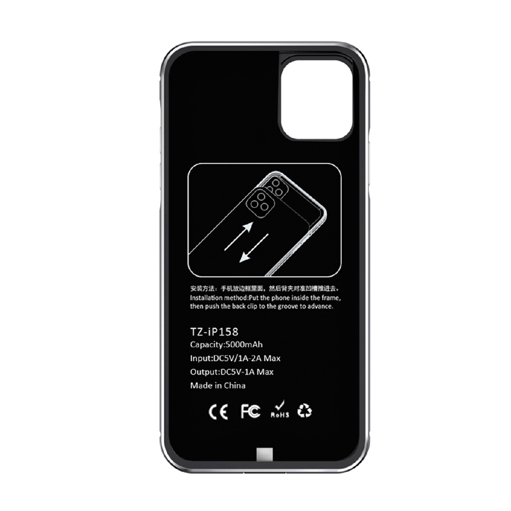 Ốp điện thoại tích hợp sạc dự phòng cho iPhone 11 6.1''/ 11pro max 6.5'' /11pro 5.8''