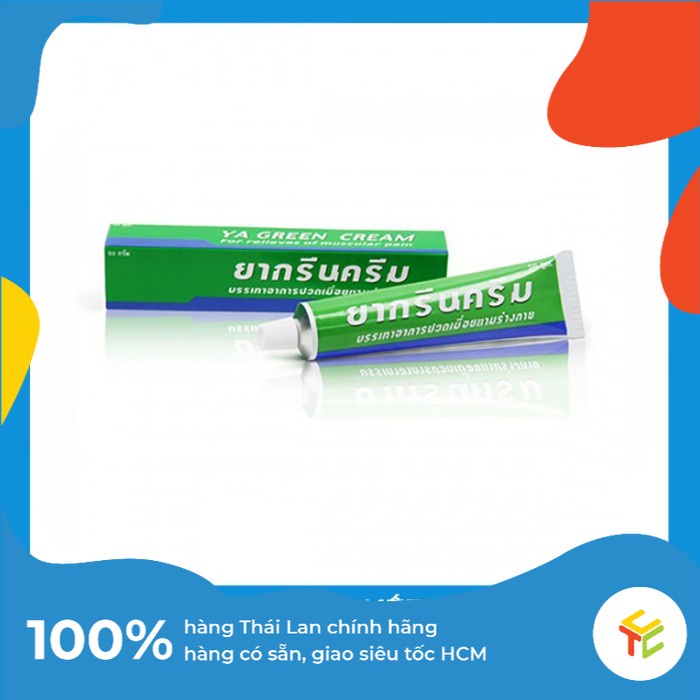 Kem lạnh thoa đau nhức xương khớp - bong gân - bệnh Gout - Green Cream