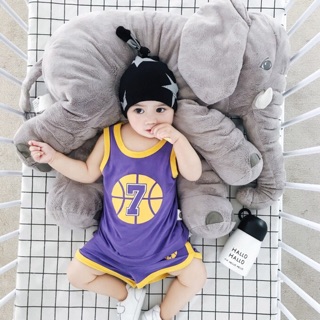 Set bóng rổ số 7 bé trai bé gái babycity
