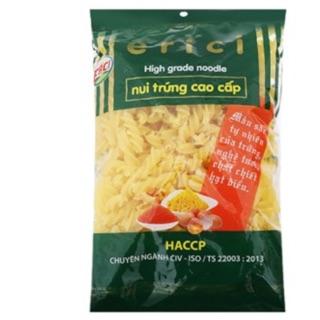 Nui trứng xoắn Erici gói 400g