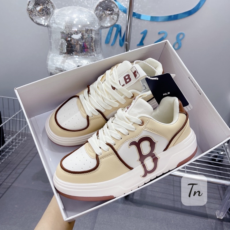 Giày thể thao boston viền nâu fullbox