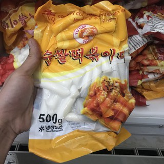 Bánh Gạo Tokbokki Hàn Quốc Green Foods Gói 500g