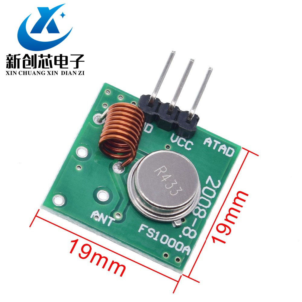 Mô đun truyền tín hiệu không dây 315Mhz / 433Mhz Rf cho Arduino Raspberry Pi | BigBuy360 - bigbuy360.vn