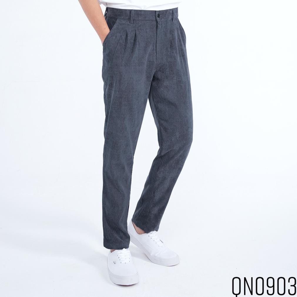 Quần Baggy Nhung Tăm Nam ROUGH Outfit Phong Cách Hàn Quốc, Trẻ Trung, Cá Tính Đẹp '