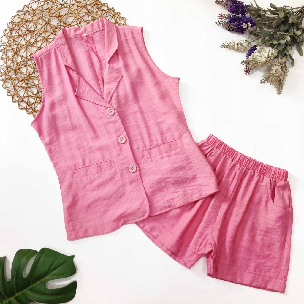 Set đũi vest bé gái