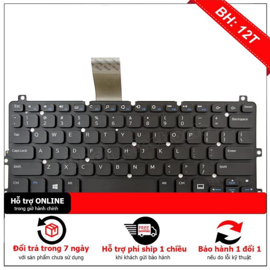 [BH12TH] Bàn phím Laptop DELL INS 11-3162 - Inspiron 11-3000 3162 3164 3168