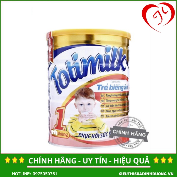 [CHÍNH HÃNG] Sữa Totimilk số 1 900g