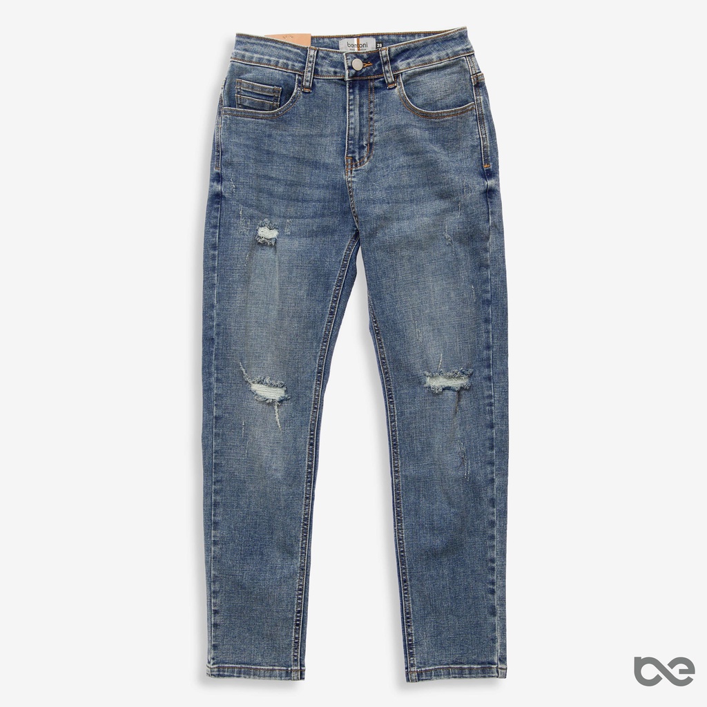 Quần jean nam Scratch Jean co giãn cao cấp, mềm mịn không ra màu BENTONI