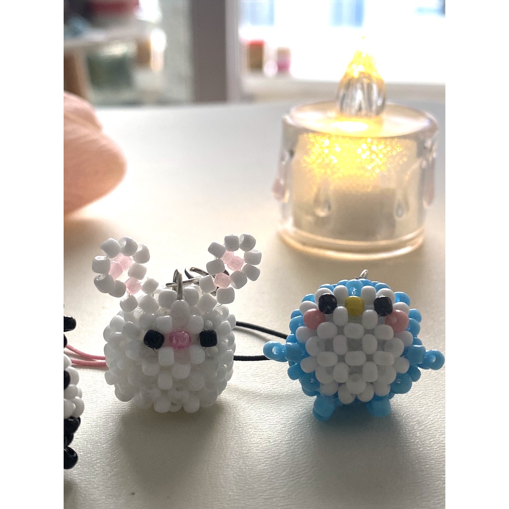 Móc khoá thú cưng handmade siêu dễ thương