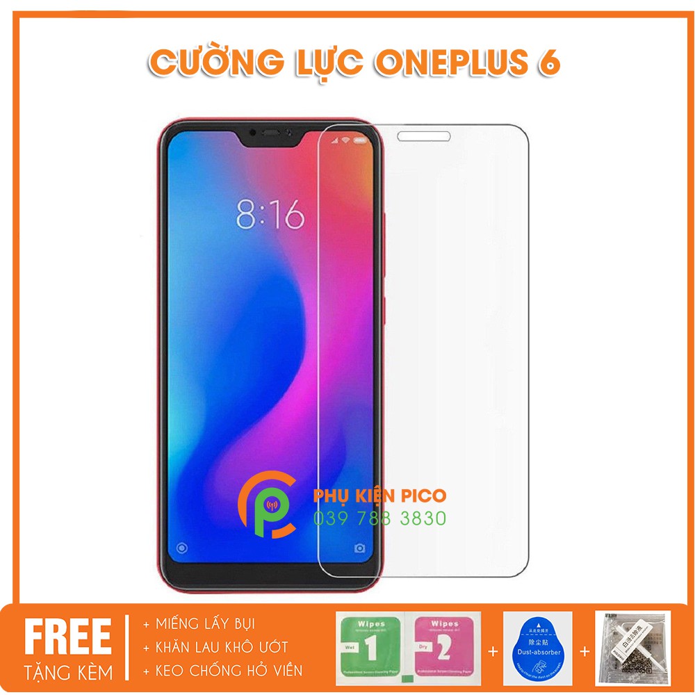 Cường lực Oneplus 6 full màn hình - Kính cường lực Oneplus 6 trong suốt full viền độ cứng 9H