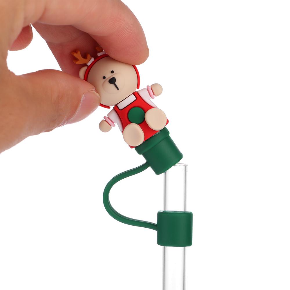 Ống Hút Silicon Chống Bụi Có Thể Tái Sử Dụng Tiện Lợi Ốp