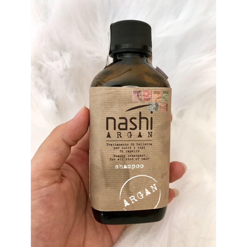 Dầu gội phục hồi tóc hư tổn Nashi Argan Classic Shampoo 200ml, hàng chính hãng 100%