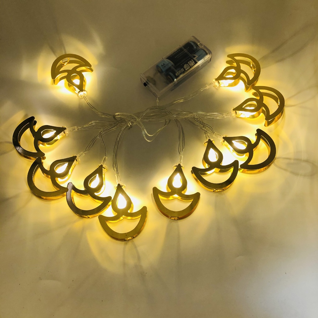 Đèn LED Hình Nến Diwali Dùng Trang Trí Giáng Sinh Năm Mới