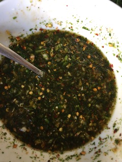 Chảm chéo ướt