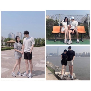 Váy nữ + áo nam