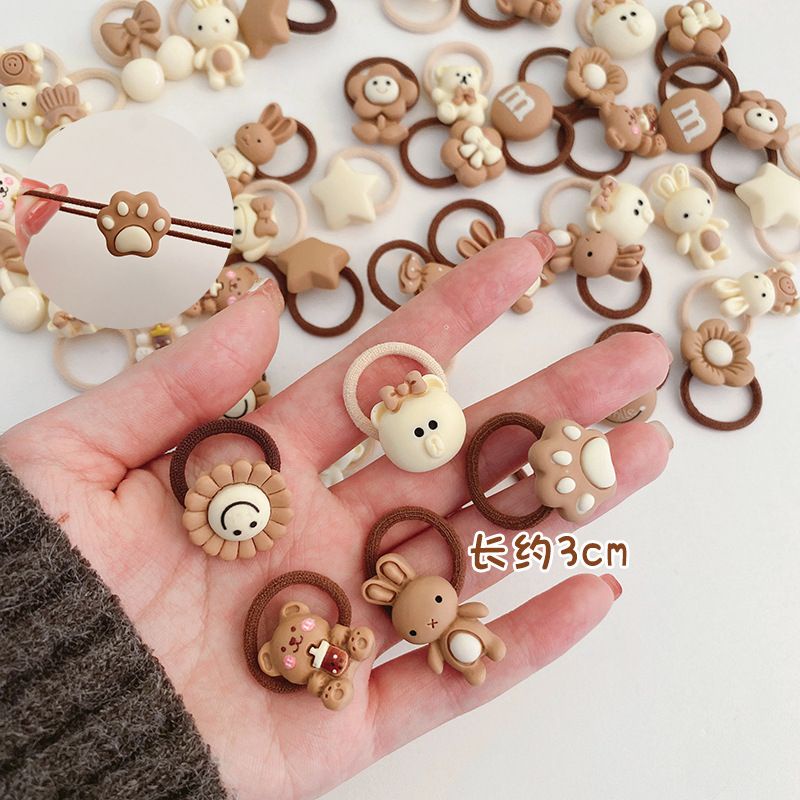 Set 10 buộc tóc dễ thương cho bé