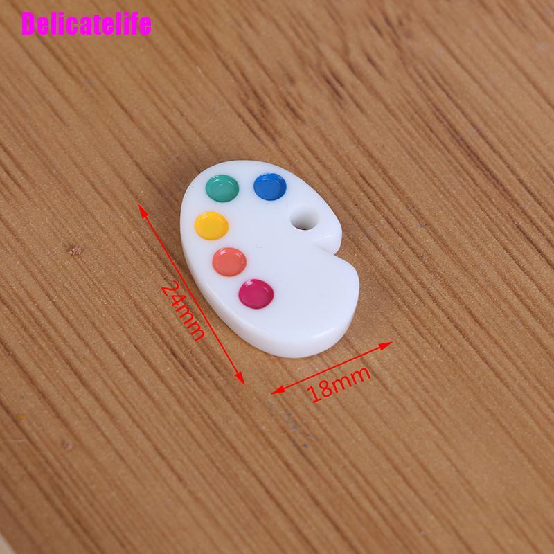 1 bảng màu mini tỉ lệ 1:12 trang trí nhà búp bê