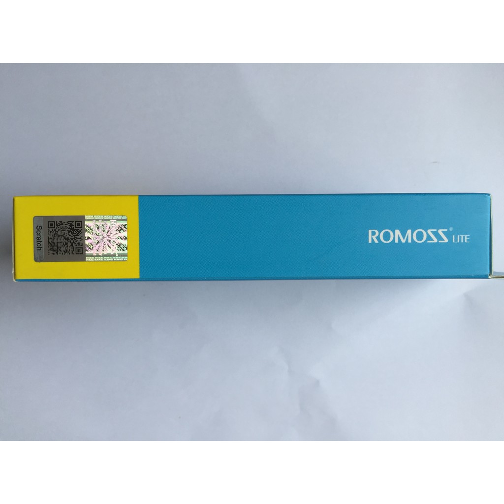 Pin sạc dự phòng 10.000mAh Romoss Solit 5 Input Micro USB (PH50-510-01) - Chính hãng