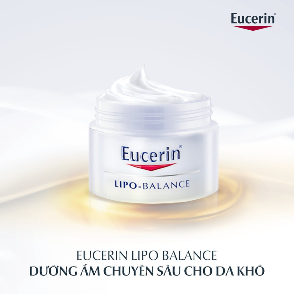 ✅[CHÍNH HÃNG] KEM DƯỠNG ẨM EUCERIN CHO DA KHÔ VÀ NHẠY CẢM EUCERIN LIPO BALANCE 50ML