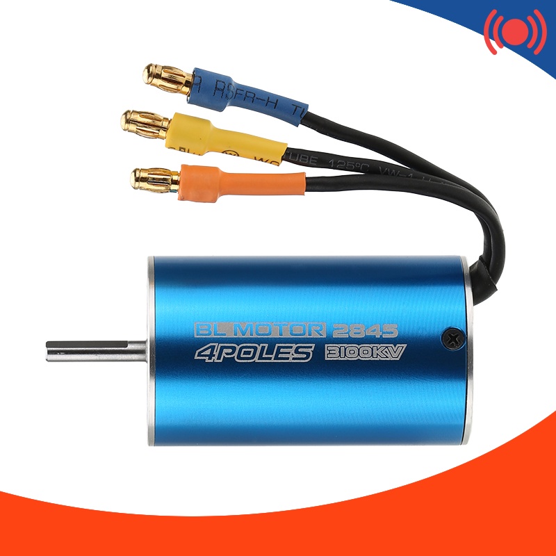 Động cơ không chổi than 2845-3100KV để ráp tàu/xe điều khiển từ xa