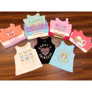 Set 3c áo tank top Place bé gái.