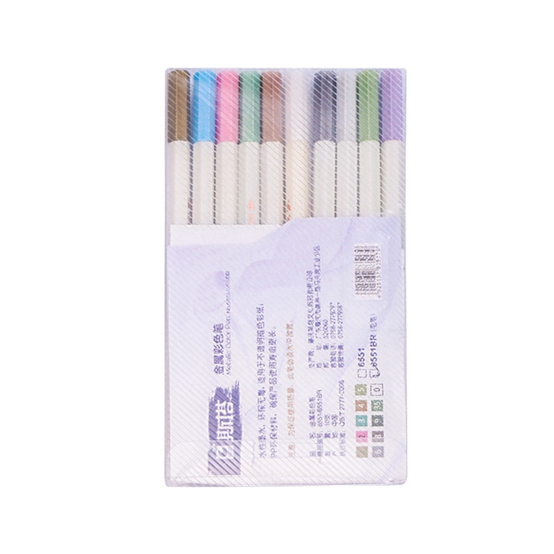 Bộ bút lông vẽ 10 màu tiện dụng chất lượng cao