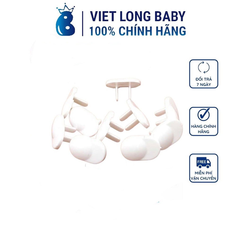 Nút bịt ổ điện chống giật 2 chân 3 chân cao cấp nhỏ gọn chắc chắn bảo vệ an toàn cho bé