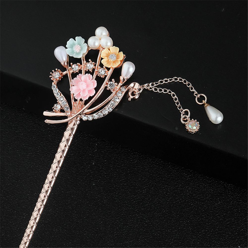 Trâm cài tóc hình hoa phong cách Trung Hoa cổ điển thời trang cho nữ