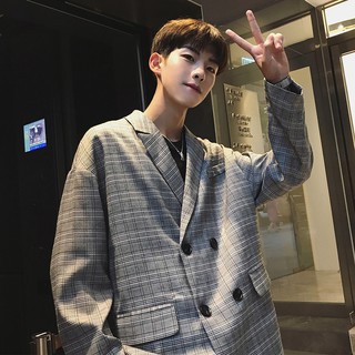 [Sẵn XL] Áo khoác blazer nam