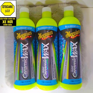 (TẶNG KÈM MÚT DƯỠNG) MEGUAIR’S – CERAMIC WAX BÓNG SƠN XE, BẢO VỆ SƠN G200416 (Dạng kem) - MEGUIAR'S CHÍNH HÃNG