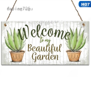 Biển hiệu treo trang trí bằng gỗ phong cách Vintage 725 Htwers232