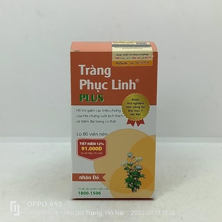 Tràng phục linh Plus lọ 80 viên