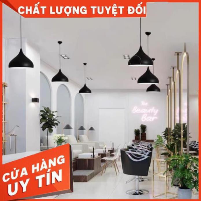 Đèn thả: Đèn trang trí quán cafe hình giọt nước D320 mm( chưa gồm bóng )