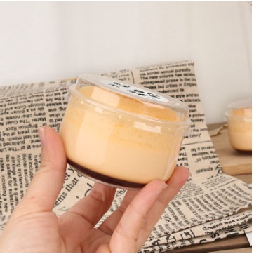 Hộp nhựa đựng Flan, caramen, sữa chua / set 10c