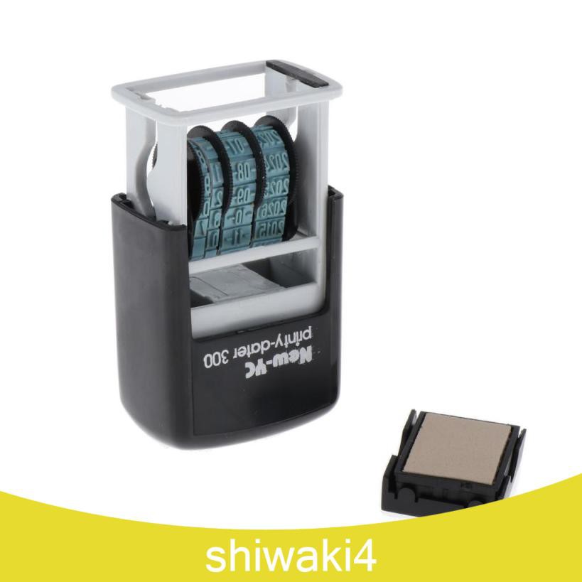 Con Dấu Ngày Tháng Tự Đóng Dấu H-4mm Shiwaki4