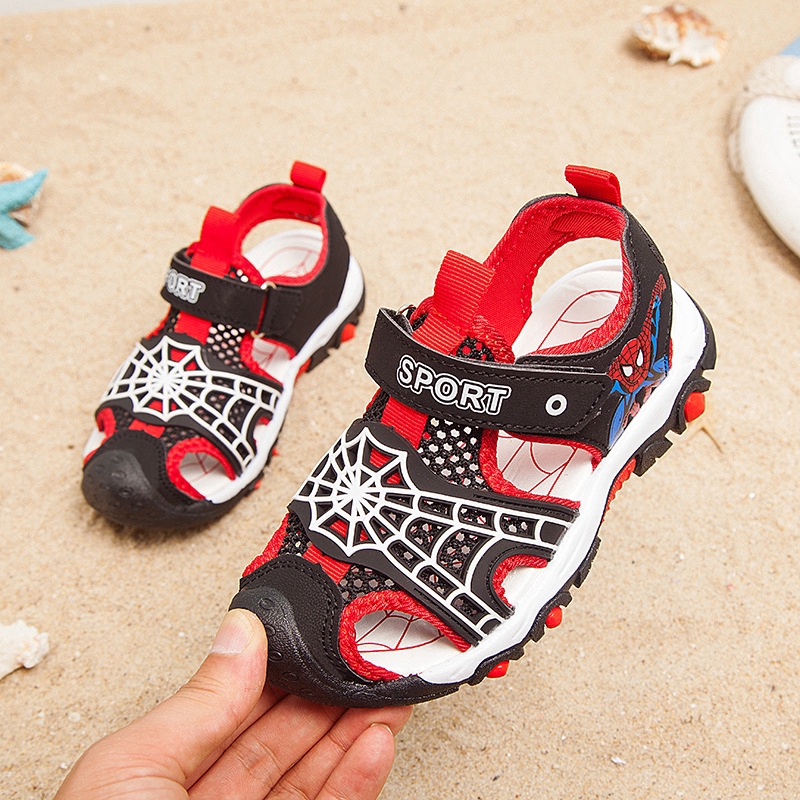 Xăng đan Đi Biển Hình Nhện Thời Trang Mùa Hè 2020 Mới Cho Bé Trai