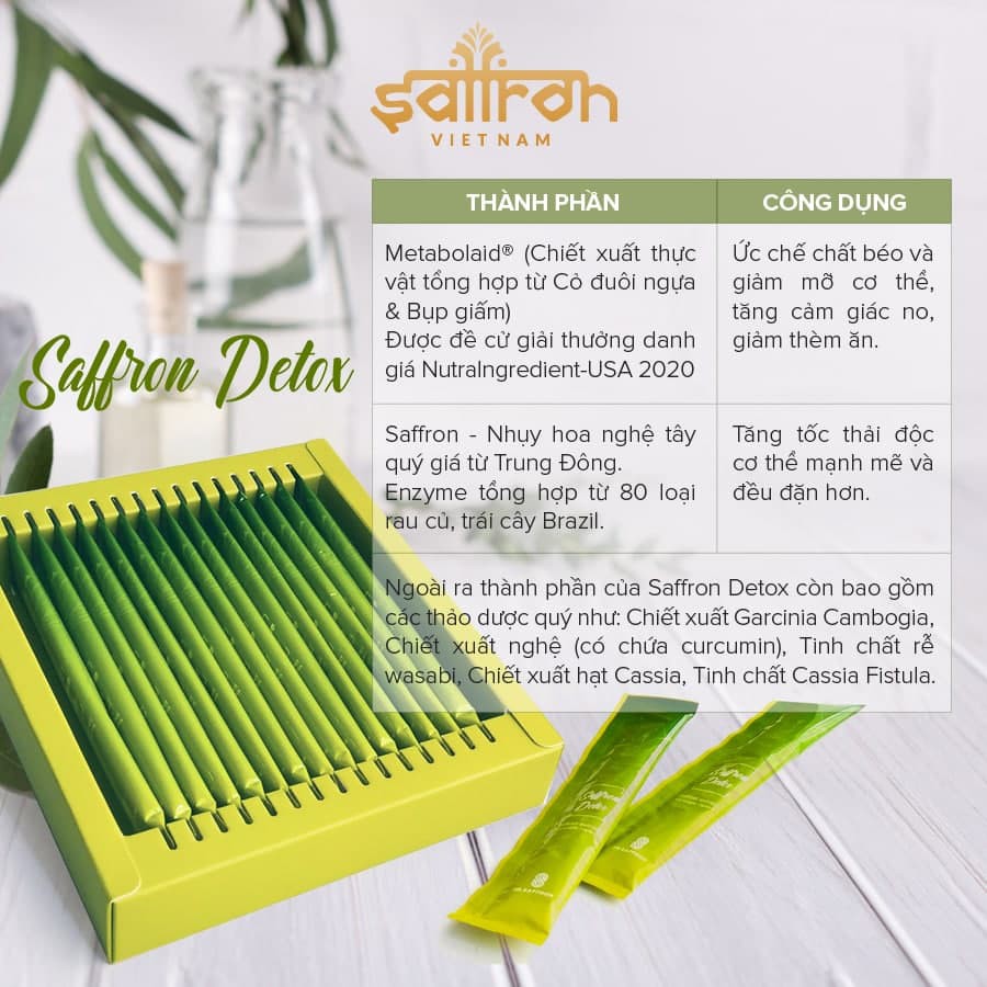 [Inbox Trả Giá] Thạch Detox giảm cân nhanh Saffron Detox | BigBuy360 - bigbuy360.vn