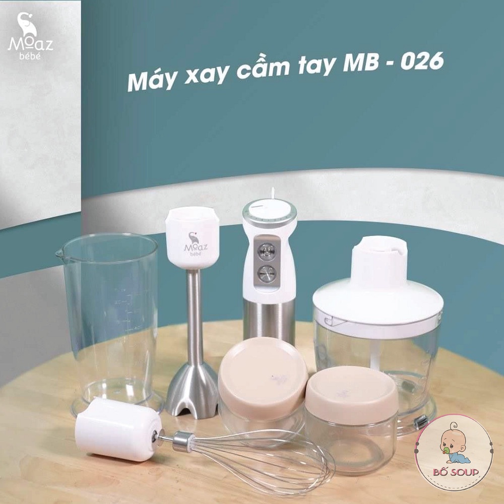 Máy Xay Cầm Tay Đa Năng MOAZ BEBE MB026