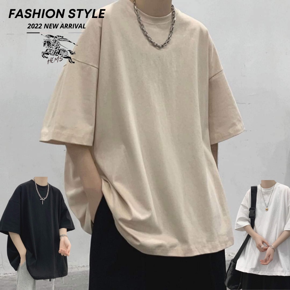 Áo polo nam nữ unisex dáng siêu rộng, áo thun có cổ form to bigsize