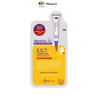 Mặt nạ chứa chất E.G.T giúp tái tạo da Mediheal E.G.T Timetox Ampoule Mask EX 25ml