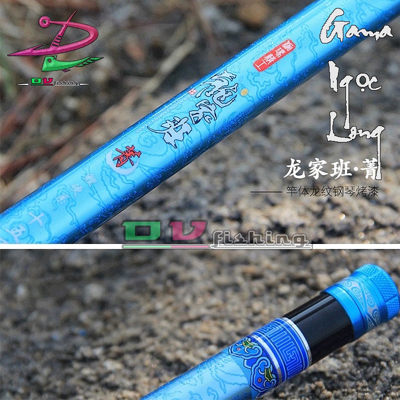 CẦN CÂU TAY CHÍNH HÃNG GAMA { NGỌC LONG } 6H CẦN CÂU CAO CẤP