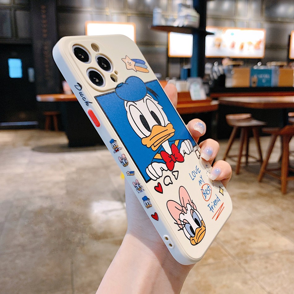 DONALD DUCK ốp điện thoại Mềm In Hình Vịt Donald Cho Iphone 11 / 12 Pro / 12pro / Max / 12mini / 7 / 8 Plus / X / Xs Max / Xr / 7plus / Se 2020 | BigBuy360 - bigbuy360.vn