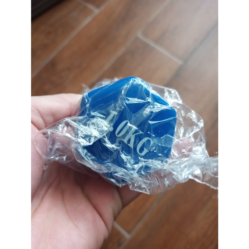 Tạ tay bọc cao su loại 1kg 1 quả
