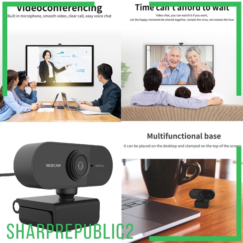 Webcam Thông Minh Sharprepublic2 HD Có Thể Xoay Được | BigBuy360 - bigbuy360.vn
