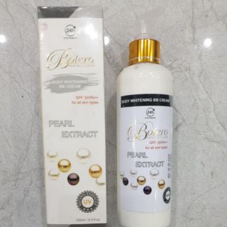 Kem Dưỡng Thể Làm Trắng Da Toàn Thân Bolero 250ml.