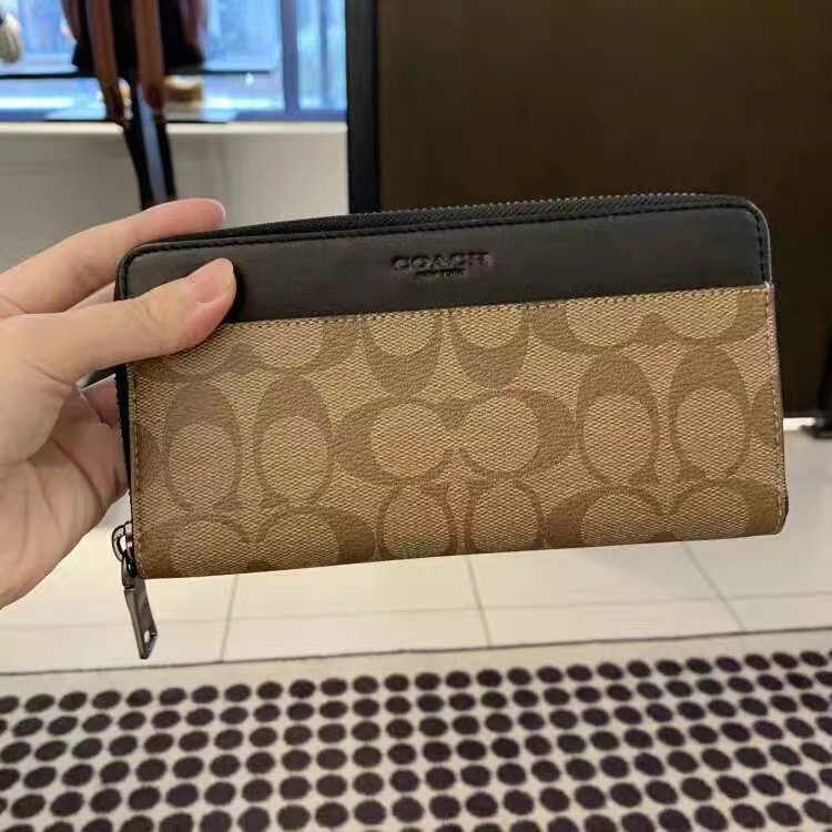 Ví Da Dài Có Khóa Kéo Thời Trang Dành Cho Nam F75000 F74597