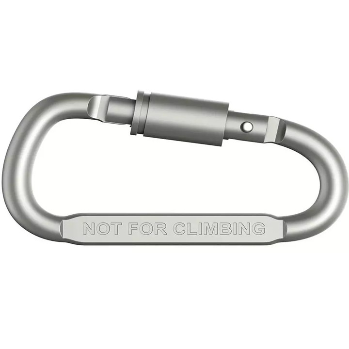 Khóa carabiner chữ D đa năng cắm trại leo núi thể thao ngoài trời D10