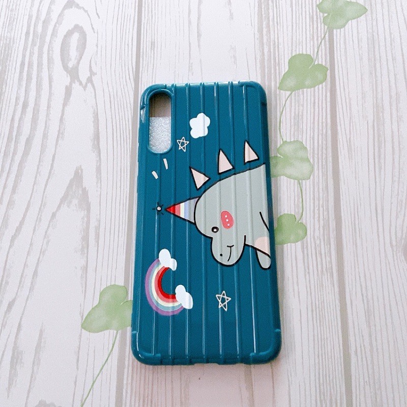 Ốp in hình cute vali dẻo Samsung A70